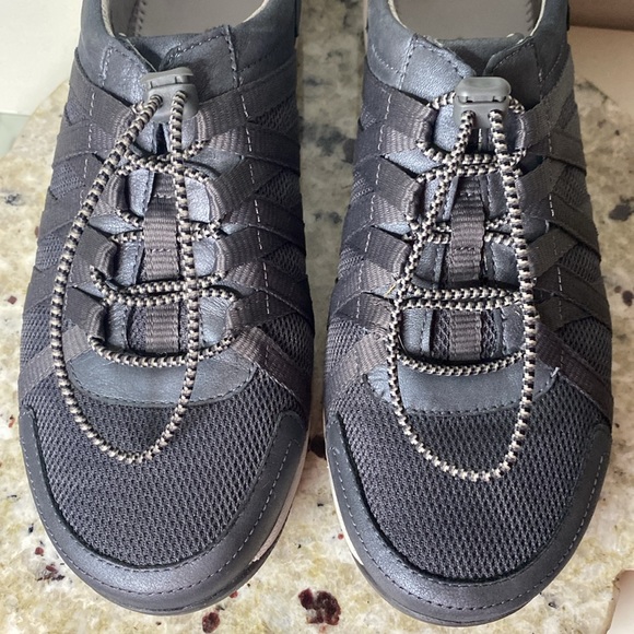 Women's Dansko Honor Charcoal/Metallic Leather Shoe-Size 41 (US 10.5-11) - Picture 5 of 12